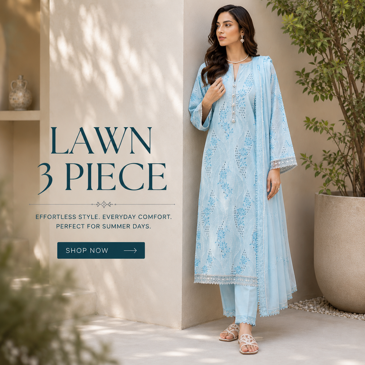 Lawn 3pc
