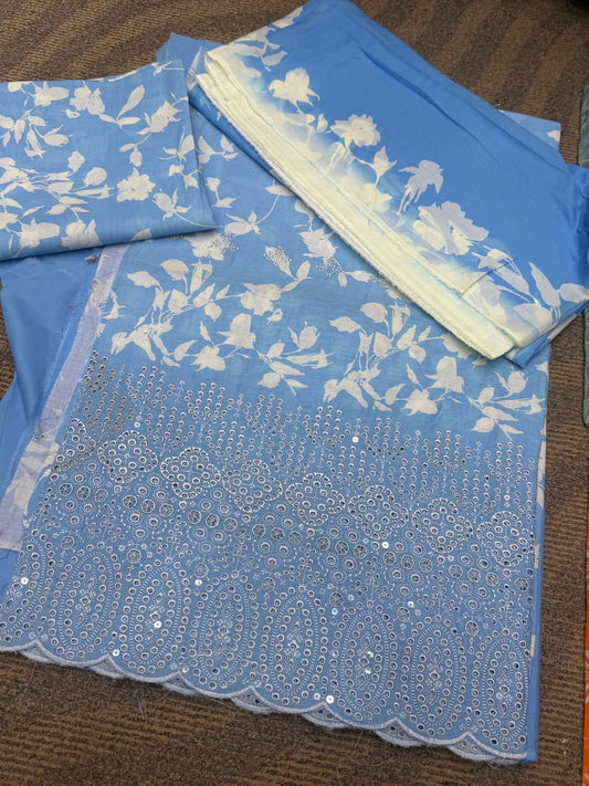 Bareeze 3PC Printed Lawn