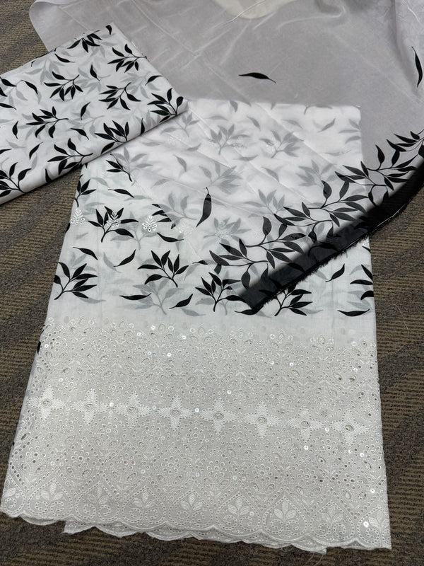Bareeze 3PC Printed Lawn