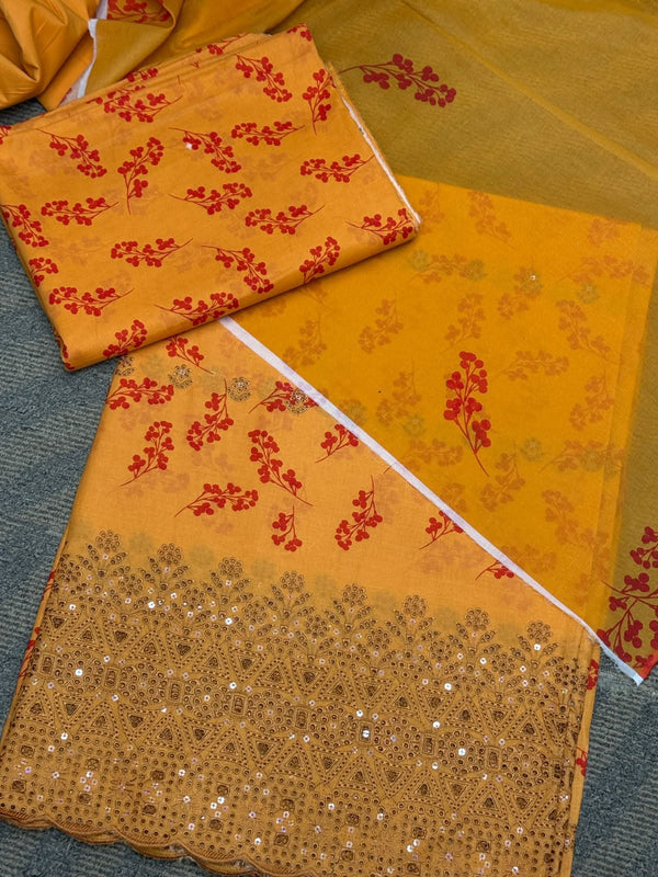 Bareeza 3PC Printed Lawn